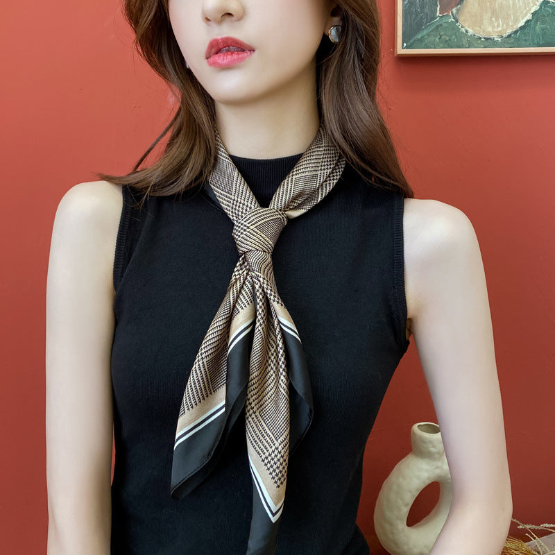 Ebanor Silk Scarf (70x70cms)