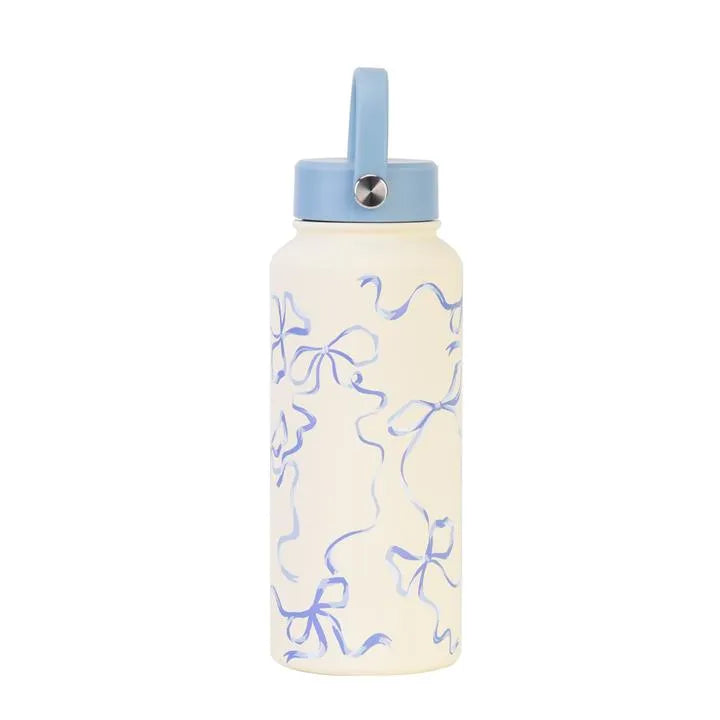 Aria Stainless Steel Bottle with Thermos Lid (1000ml)