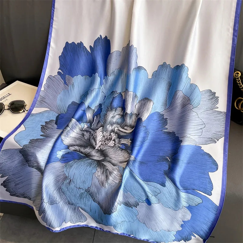 Azul Silk Stole