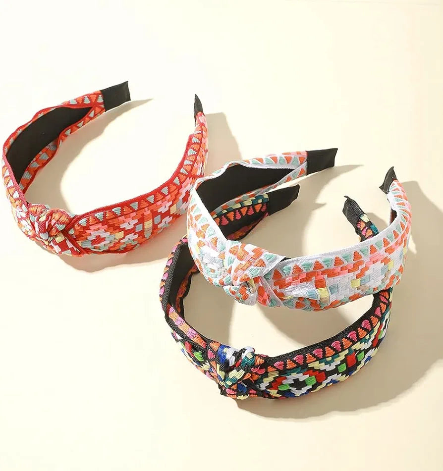 Rainbow plaits Hairband