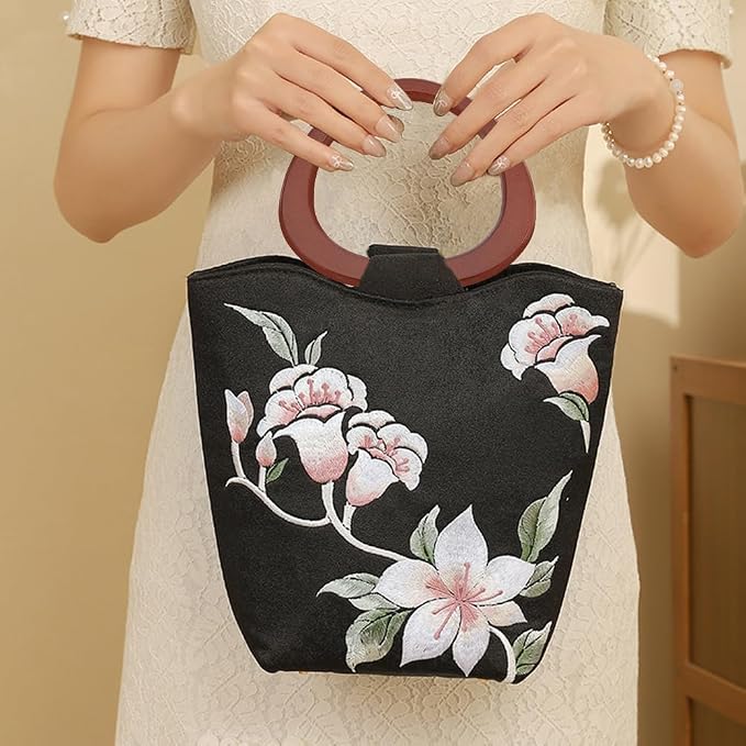Nerissa Embroidered Handbag