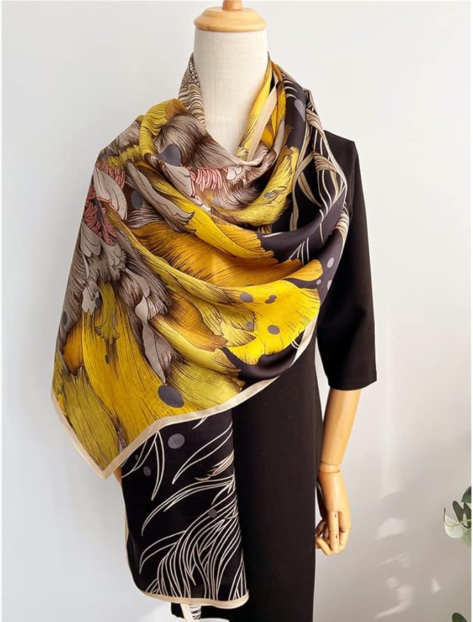 Buttercup Silk Stole