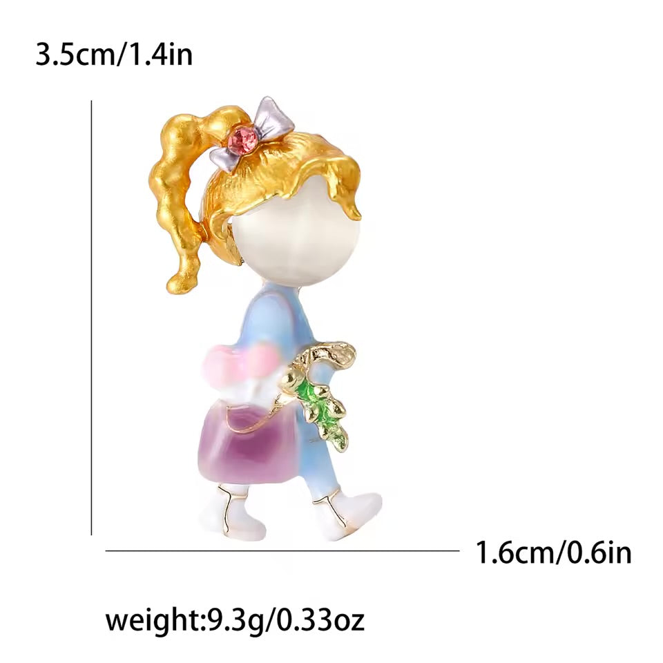 Fashionista Brooch