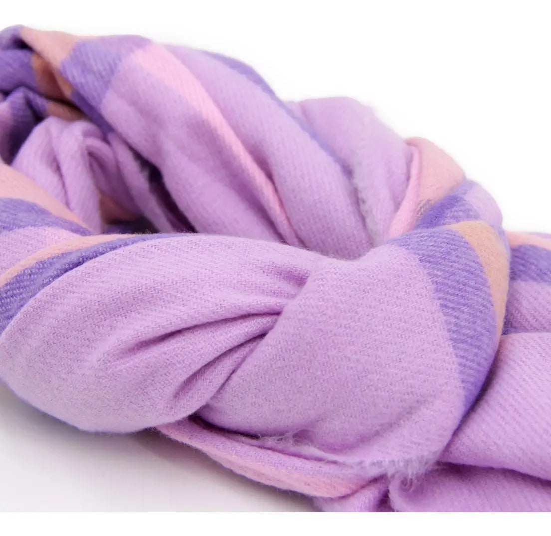 Sky Haven Light Winter Shawl (Purple)