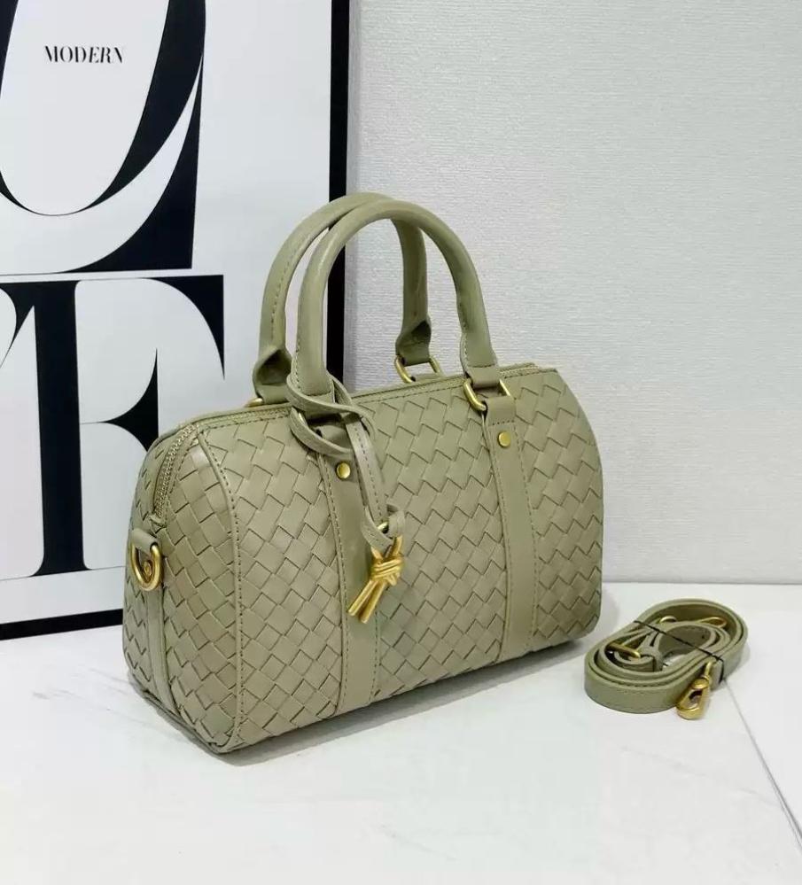 Neriah Vegan Leather Satchel Bag (Green)