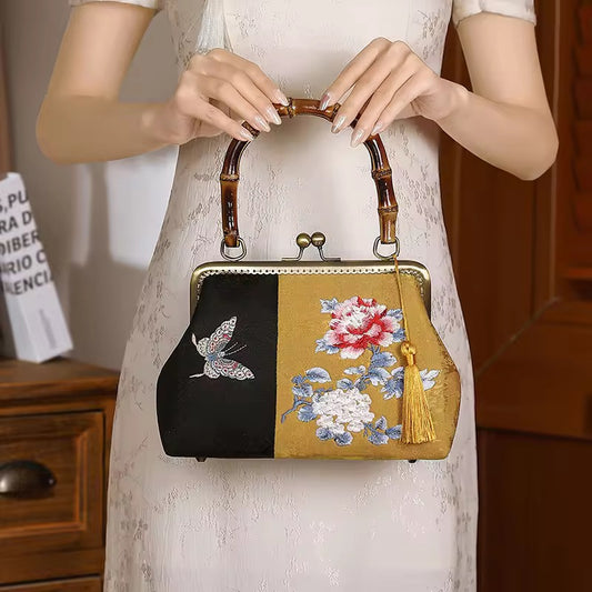 Zafira Embroidered Handbag