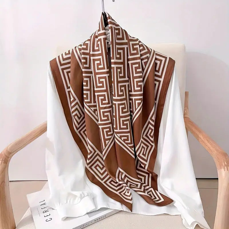 Athe Silk Scarf (90x90cms)