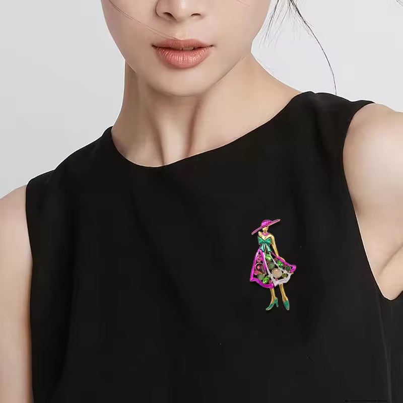 Flaire Brooch