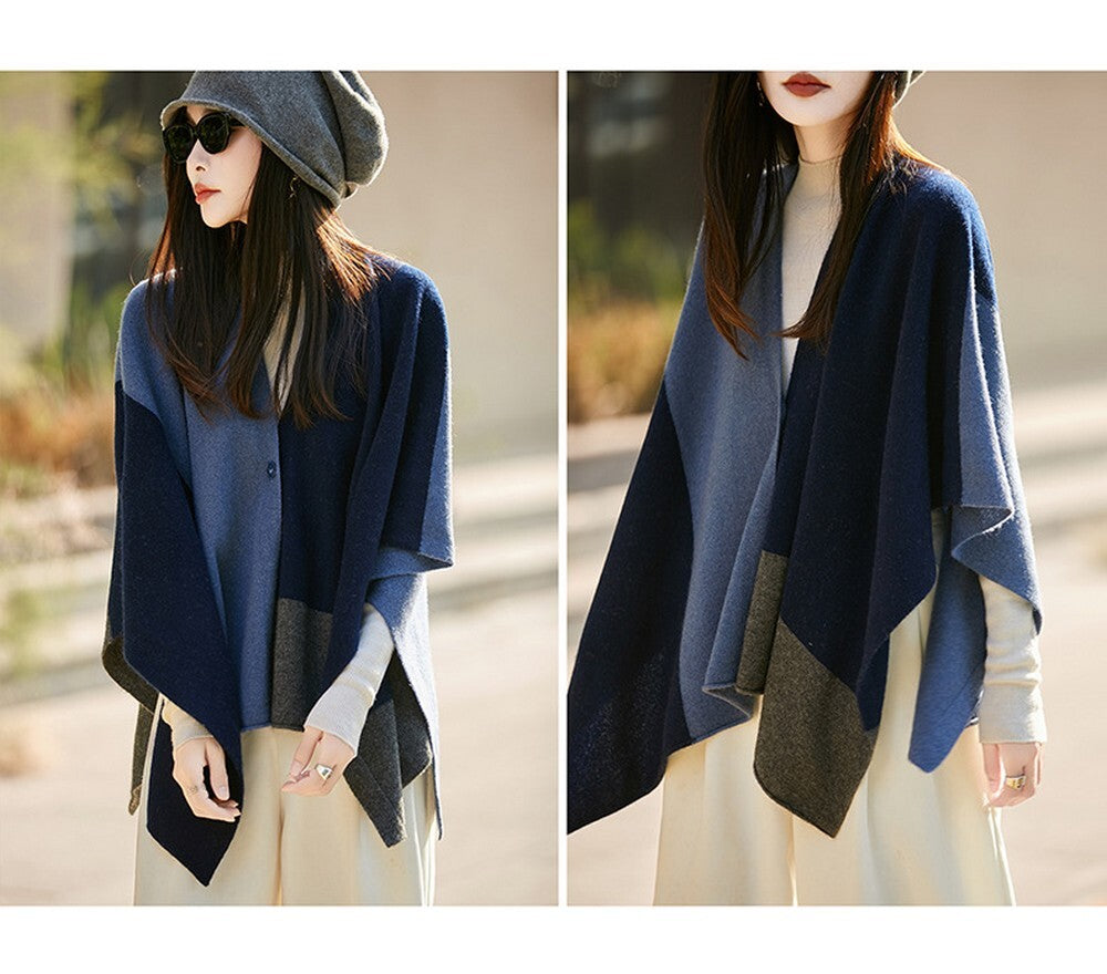 Artic Flow Pure Wool Poncho