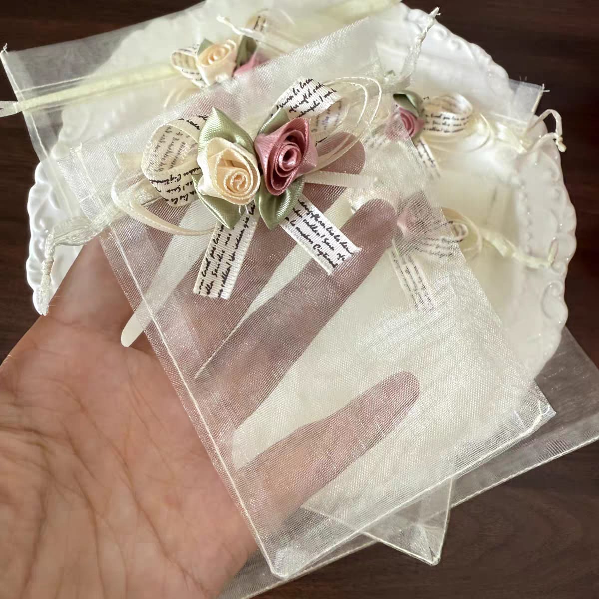 Velmiette Organza Drawstring Gift Pouch
