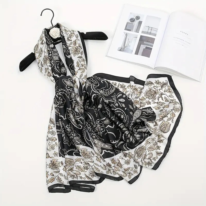 Blanc Silk Stole