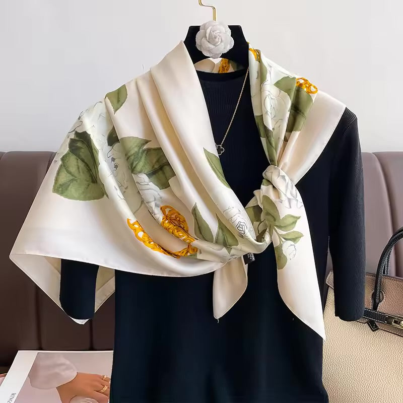 Zavi Silk Scarf (90x90cms)