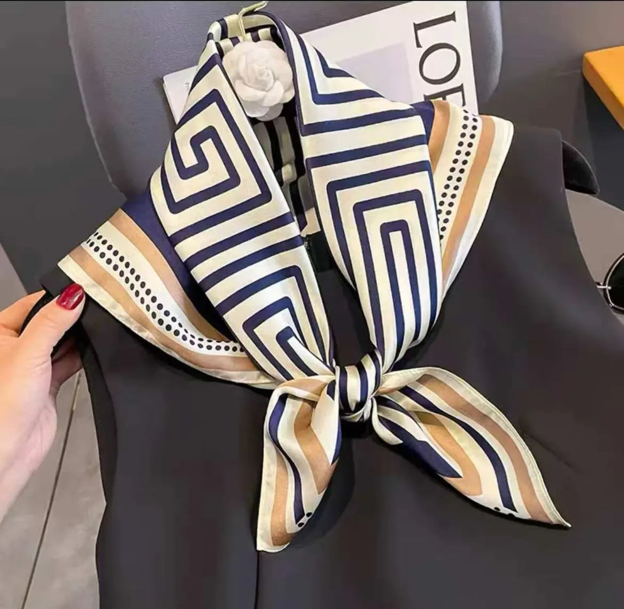 Quella Silk Scarf (70x70cms)