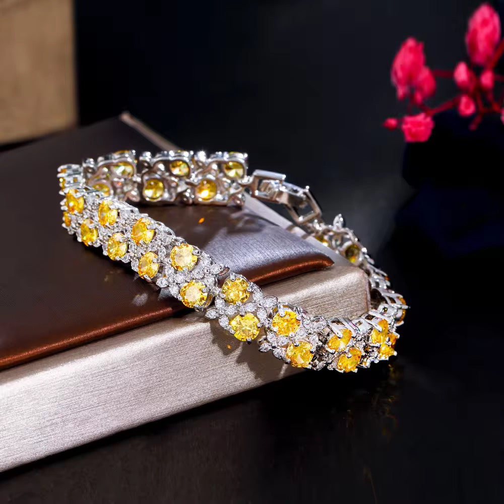 Zirconia Tennis Bracelet