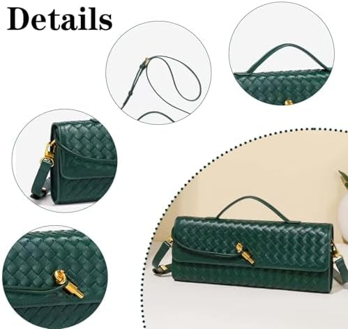 Andrea Vegan Leather Bag (Green)