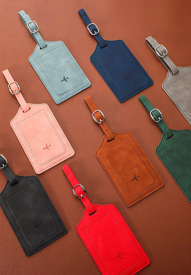 Voyager Leather Luggage Tag