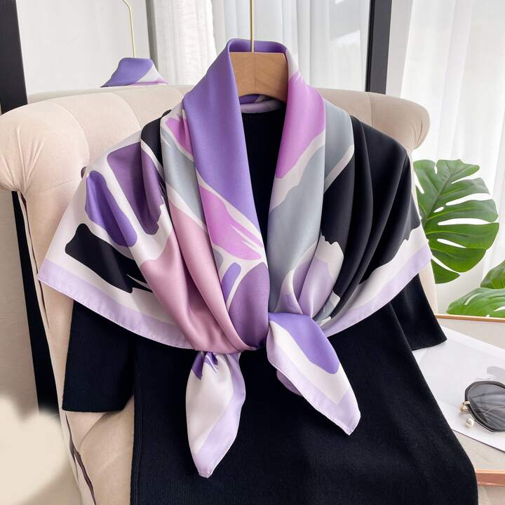 Aria Silk Scarf (90 × 90 cm)