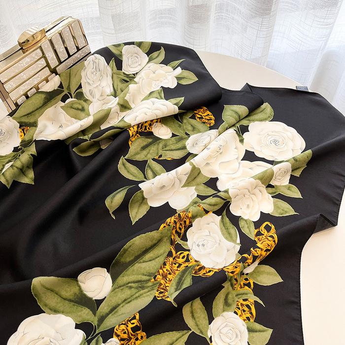 Vira Silk Scarf (90x90cms)