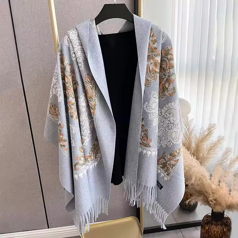 Regentia Steel Rich Pashmina Shawl