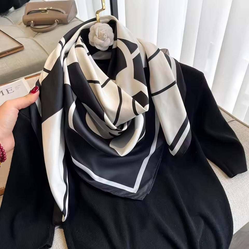 Yara Silk Scarf (90x90cms)