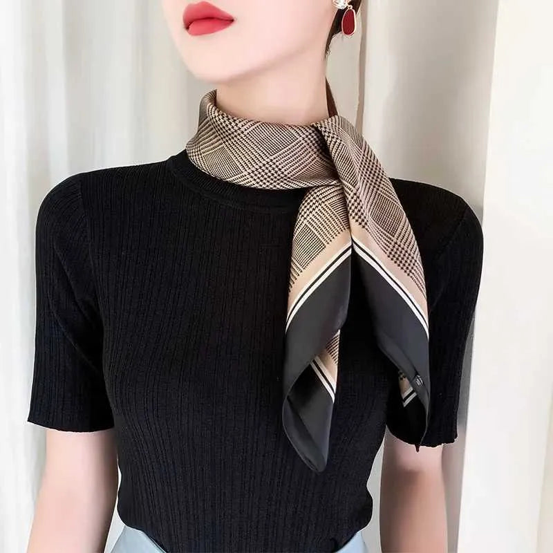 Ebanor Silk Scarf (70x70cms)
