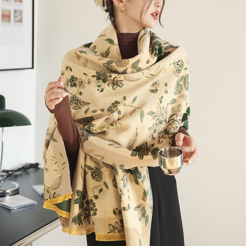 Sunny Serenity Shawl