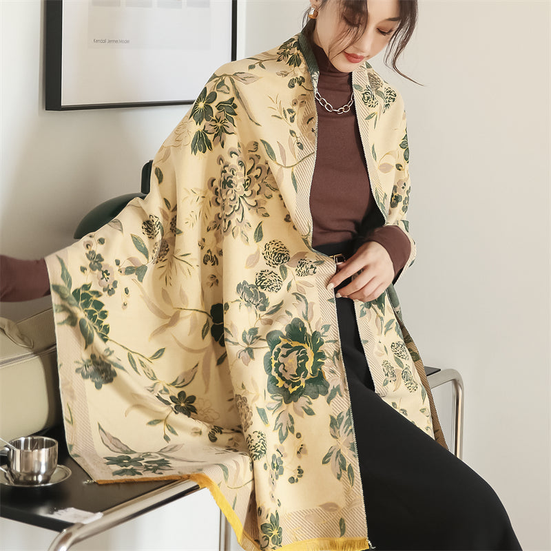 Sunny Serenity Shawl