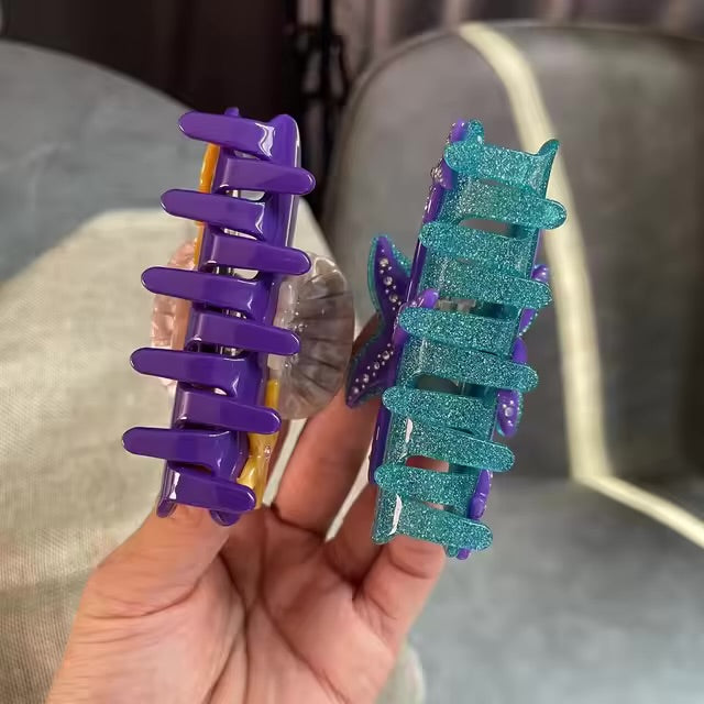 Coral Claw Clip