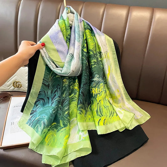 Slyva Silk Stole