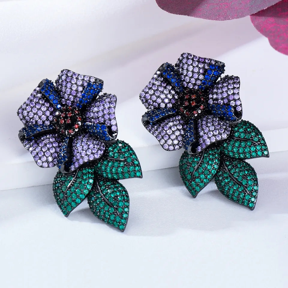 Rozinah Zirconia Earrings