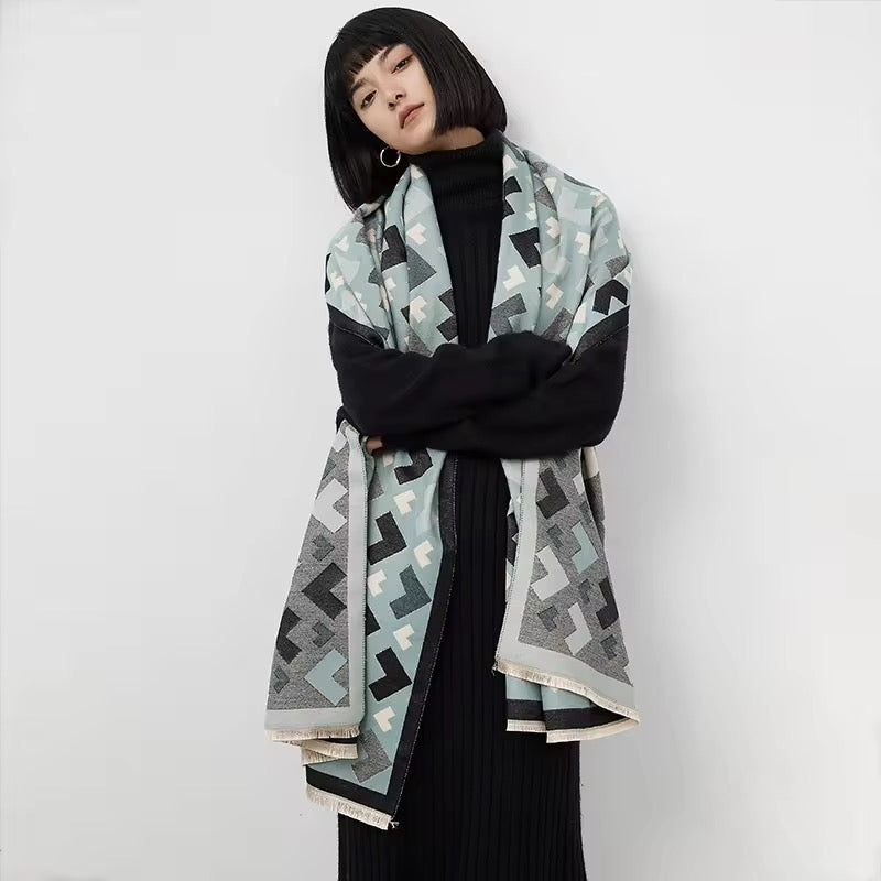 Tetra Twist Shawl