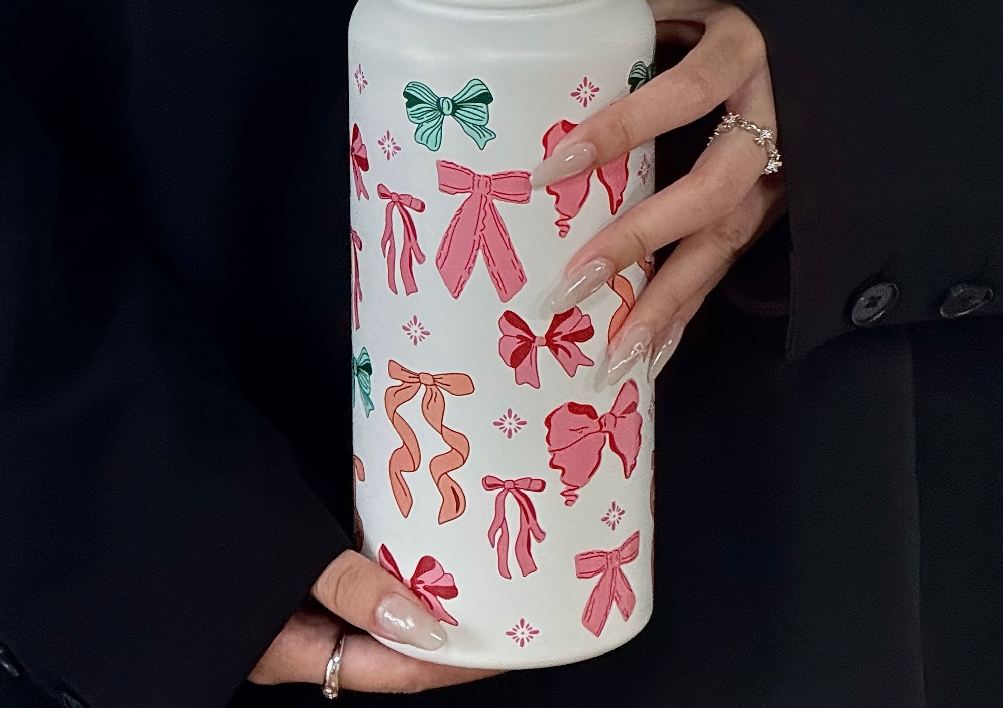 Fluttera Stainless Steel Bottle with Thermos Lid (1000ml)