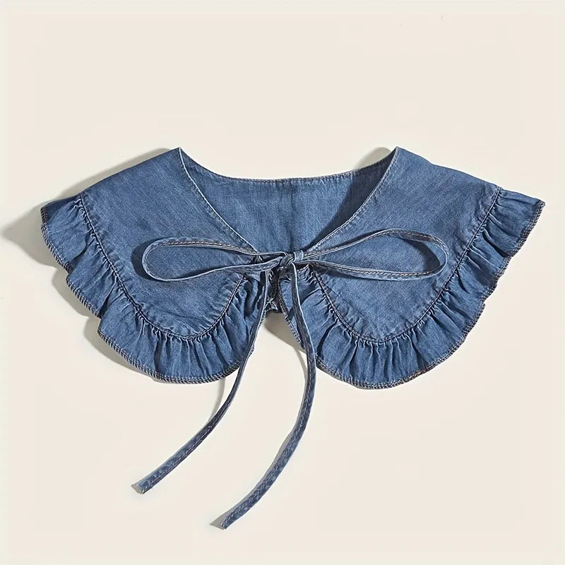 Bando Denim Collar Scarf