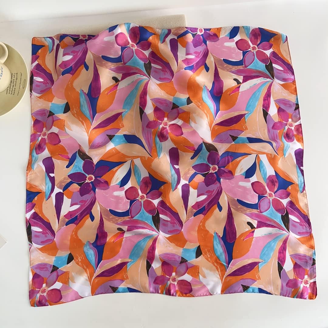Rosabell Silk Scarf (70x70cms)