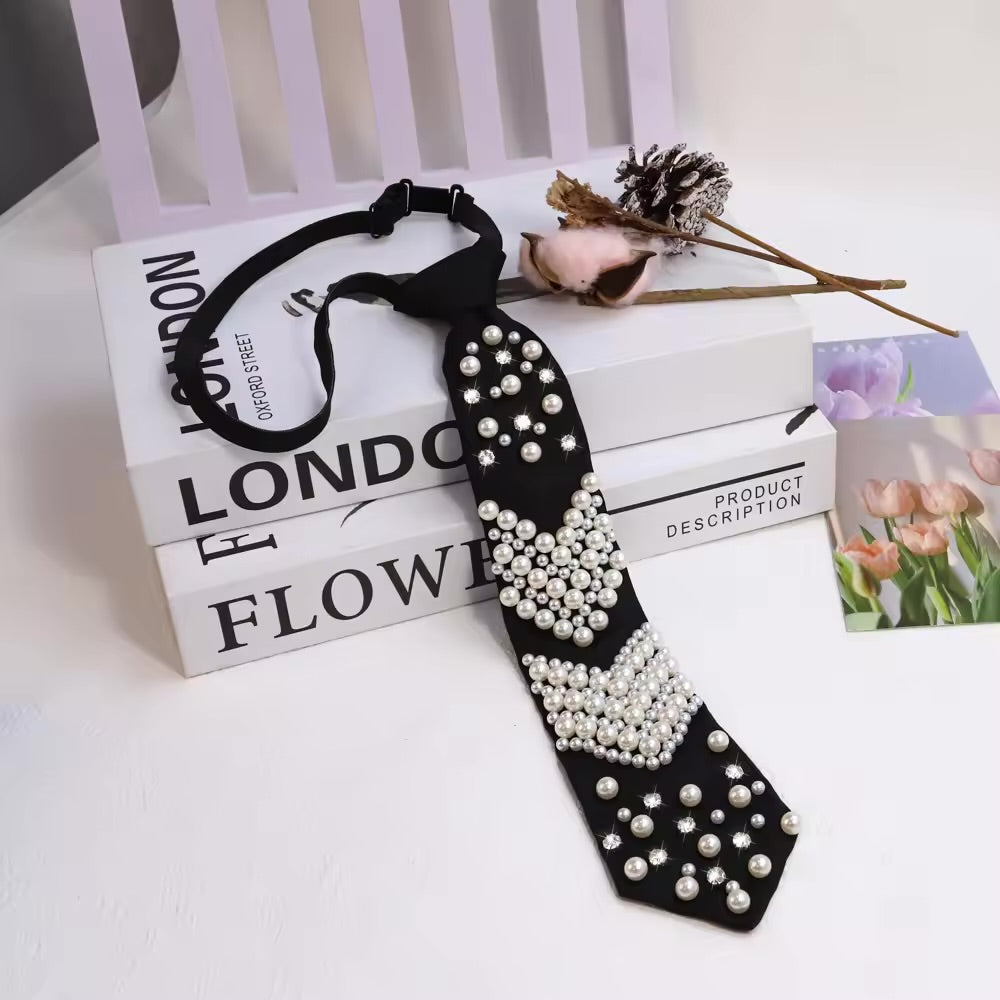 Starlight Pearl Tie