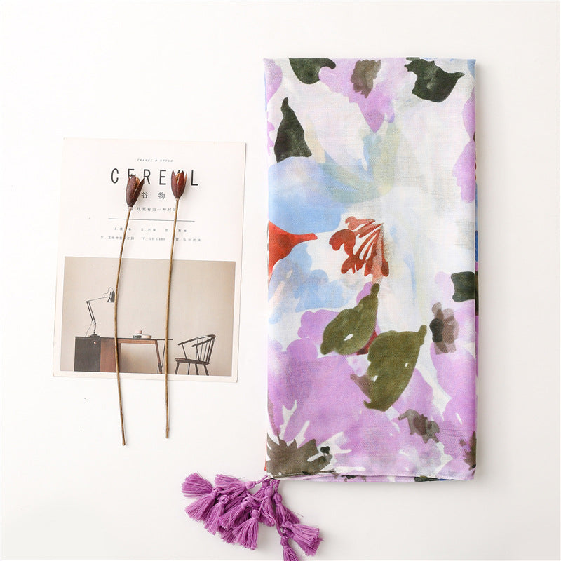 Amira Viscose Cotton Stole