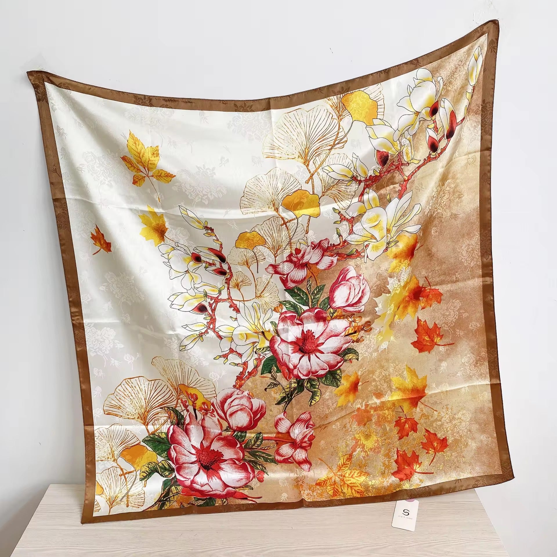 Mina Silk Scarf (90x90cms)