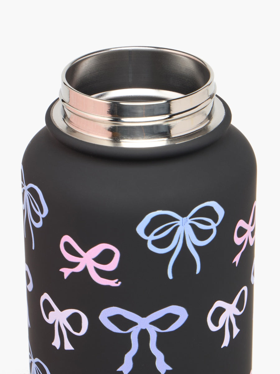 Bella Bow Stainless Steel Bottle with Thermos Lid (1000ml)