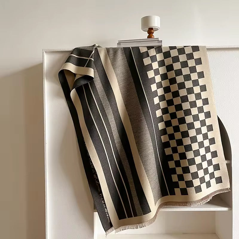 Urban Chess Shawl