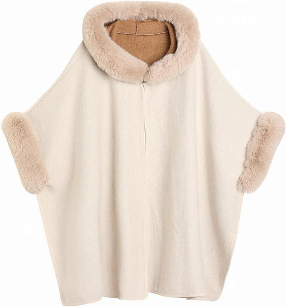City Poncho (Beige)