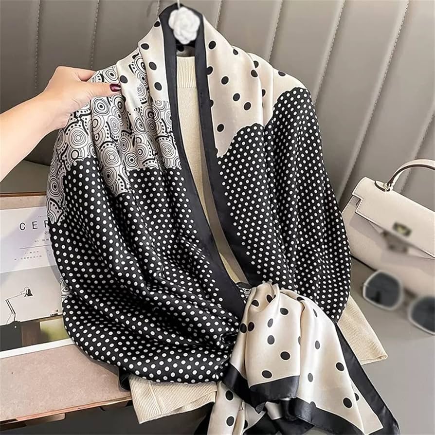 Ebony Silk Stole