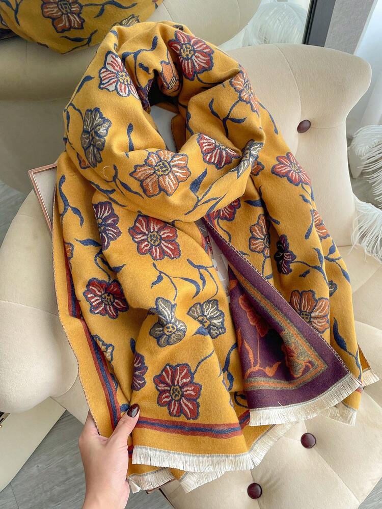 Yellow Mellow Shawl