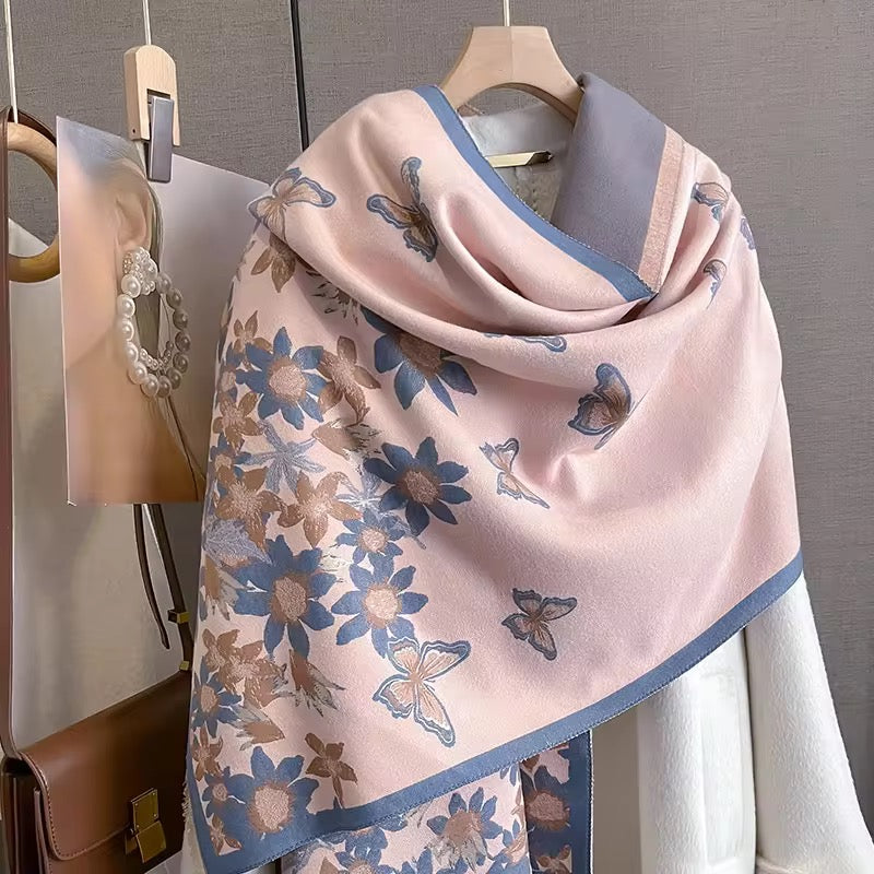 Whispering Wings Shawl