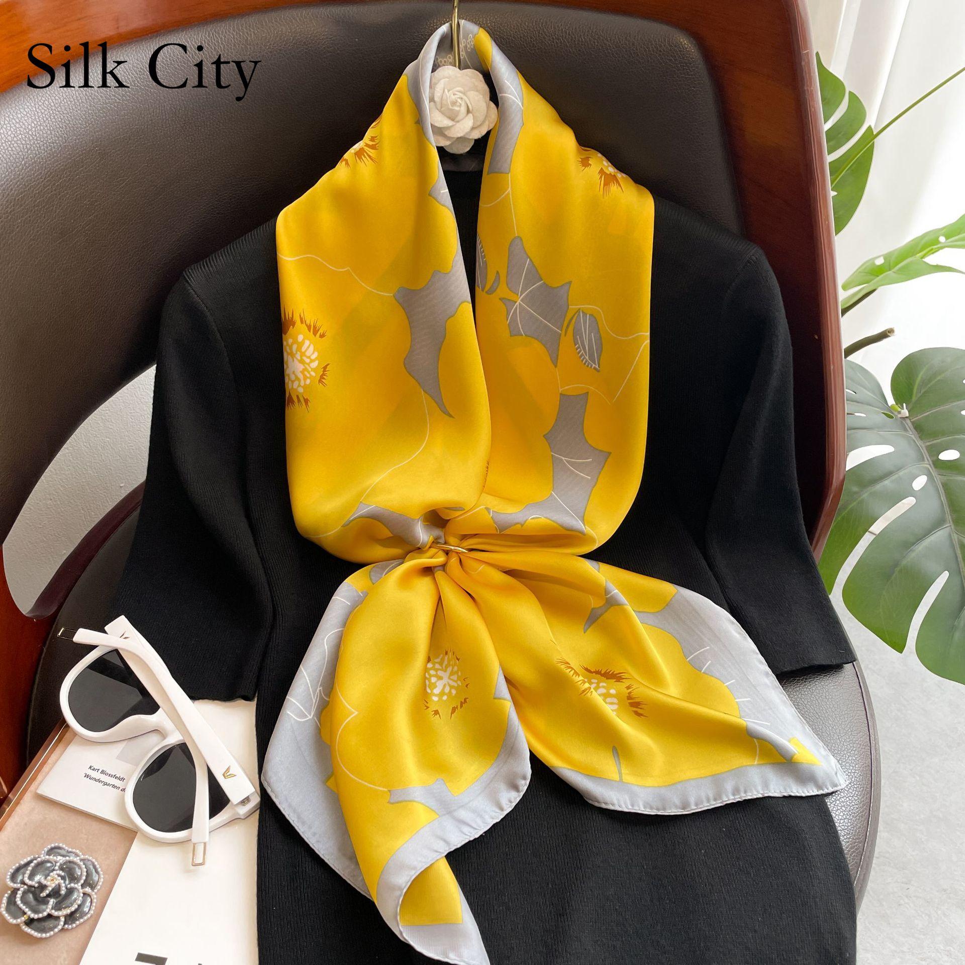 Orel Silk Scarf (90x90cms)