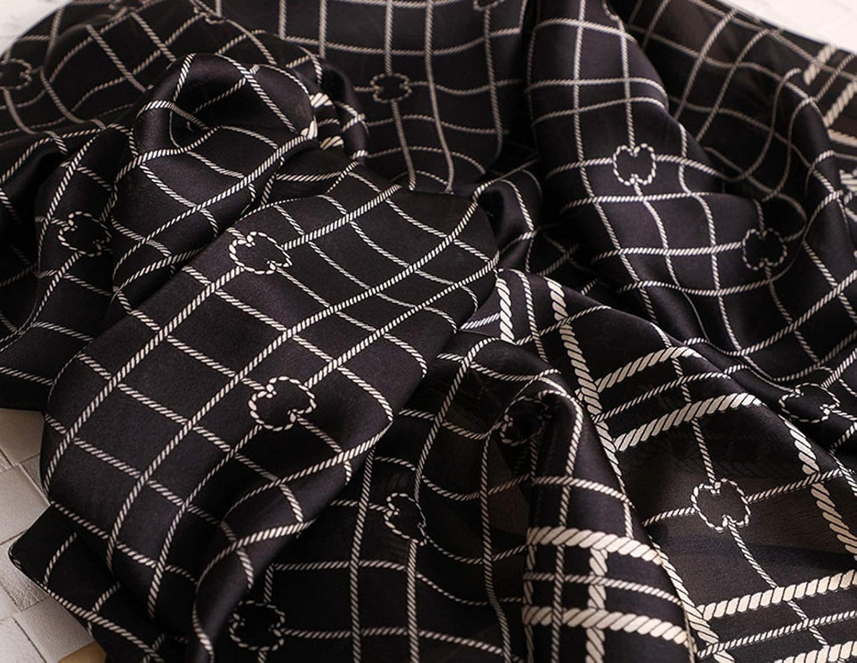 Classic Checks Black stole