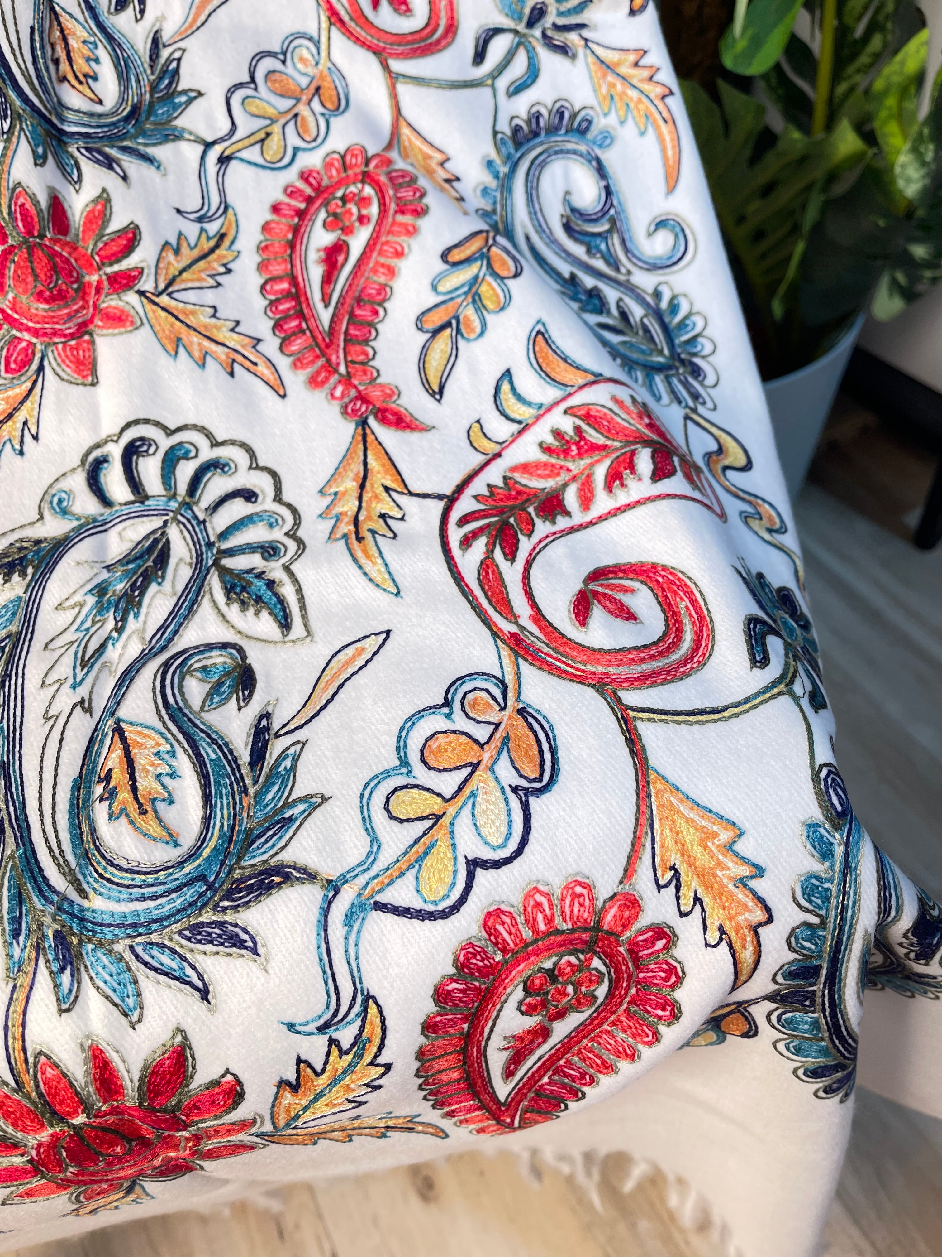 Augusta Snow Rich Pashmina Shawl