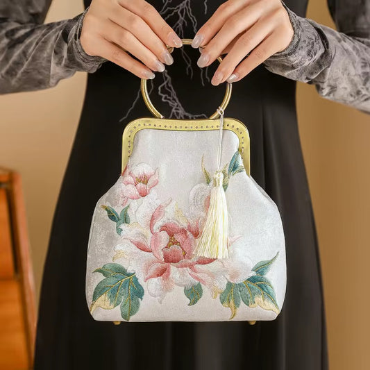 Marcel Embroidered Handbag