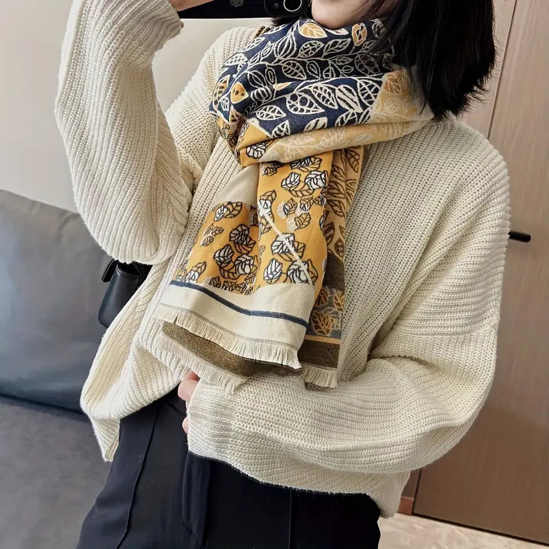 Royal Doodle Shawl