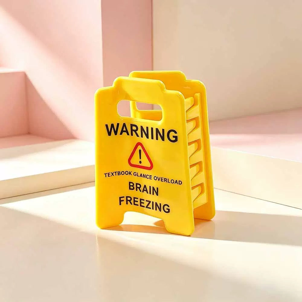 Warning Claw Clip