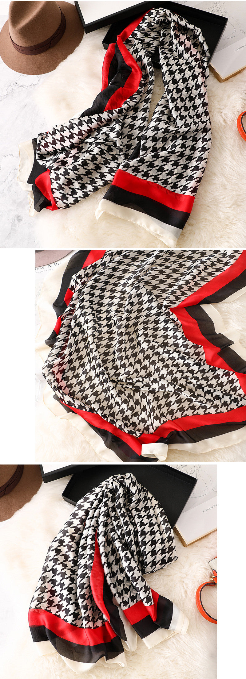 Monoqueen Silk Scarf